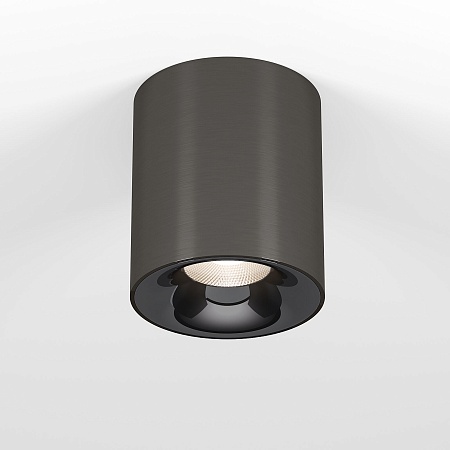 Светильник потолочный светодиодный Primo 12W 4000K титан 25116/LED Elektrostandard - фото
