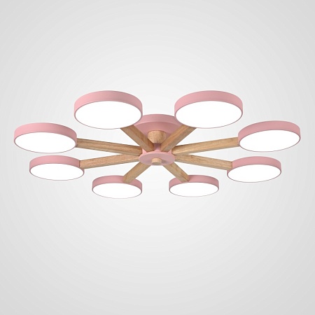 Потолочная Люстра Turna 8 Pink Imperiumloft 178343-26 - фото