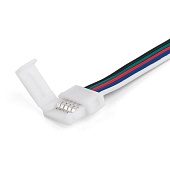 Коннектор для лент 5050+5050 24V 60Led 14,4W IP20 RGBW, 5050 24V 60Led 14,4W IP20 RGBW гибкий односторонний (10шт) a053705 Elektrostandard