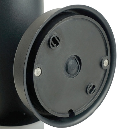 Светильник садово-парковый Feron DH041-B, Техно на стену вверх, 18W E27 230V, черный - фото