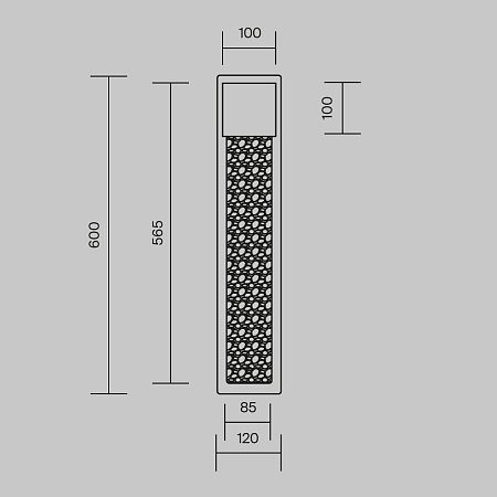 Настенный светильник (бра) Maytoni MOD474WL-L30B3K - фото