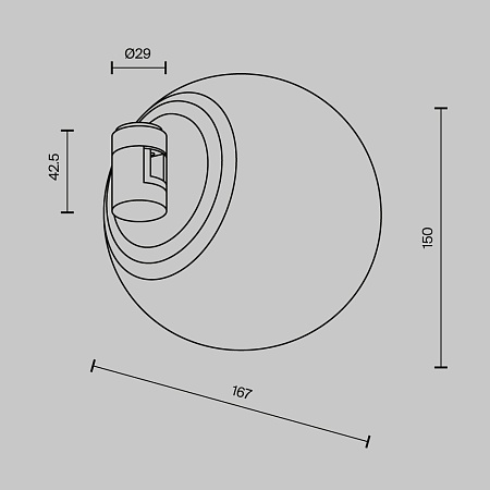 Трековый светильник Technical TR229-1-8W4K-PT - фото