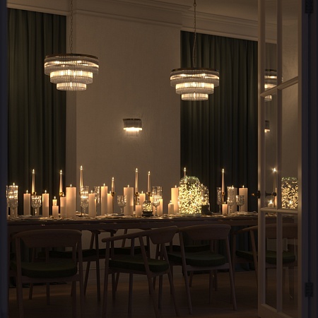 Подвесной светильник Maytoni Colonne MOD093PL-13BS - фото