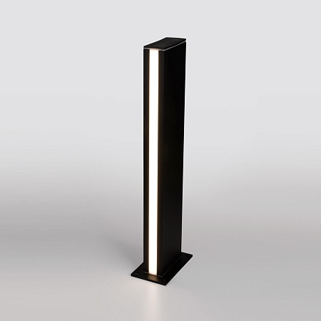 Ландшафтный светодиодный светильник Flat IP54 1538 TECHNO LED черный Elektrostandard - фото