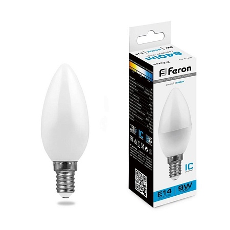Лампа светодиодная SAFFIT SBA6525 Шар E27 25W 230V 2700K - фото