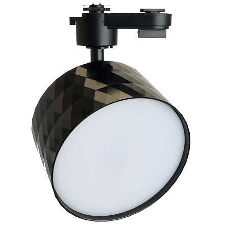 Светильник Feron AL177 трековый однофазный на шинопровод под лампу GX70, черный - фото