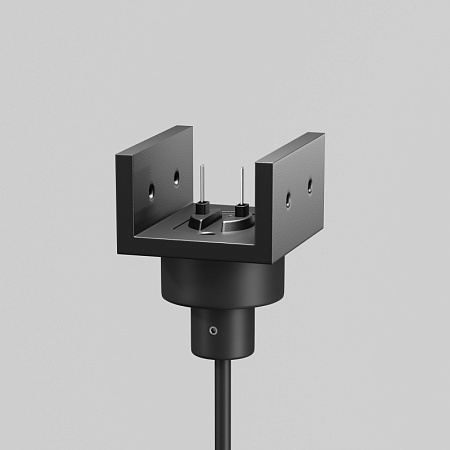 Уличный трековый подвесной светильник Focus led Elasity IP 3000К 8Вт 38° черный - фото