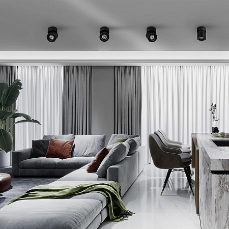 10180 White 3000K Накладной светильник LOFT IT Tictac - фото