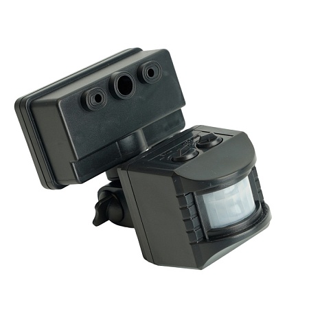 Датчик движения 1200W 10m 120° черный, SEN15/LX02 - фото