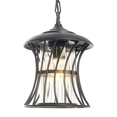 Светильник садово-парковый Feron PL525 на цепочке 60W E27 230V, черный - фото