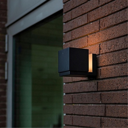 Уличный настенный светильник ARTE LAMP A5193AL-1BK - фото