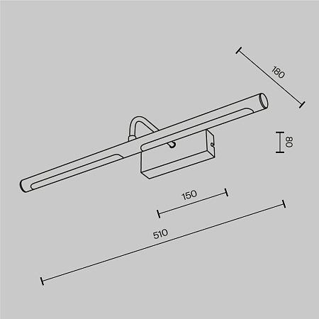 Подсветка Maytoni MIR266WL-L12CH4K - фото