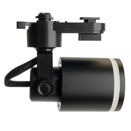 Светильник Feron AL188 трековый однофазный на шинопровод под лампу GU10, черный - фото