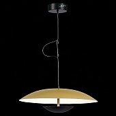 Светильник подвесной ST-Luce Золотистый,Черный/Золотистый LED 1*35W 3000K SL6502.203.01