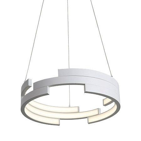 Люстра подвесная ST-Luce Белый/Белый LED 1*45W 4000K SL963.503.01 - фото
