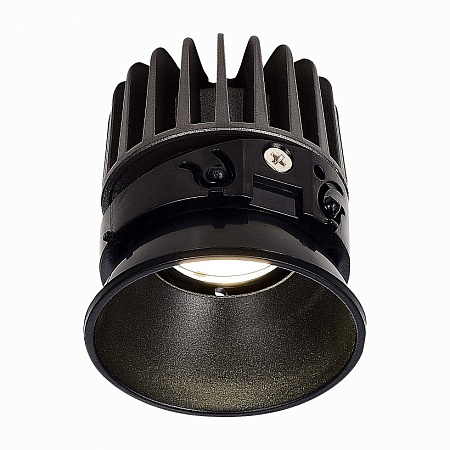 Светодиодный модуль Черный LED 1*12W 3000K 960Lm Ra>90 36° IP20 D69xH85 220-240V ST851.438.12 - фото
