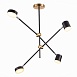 Светильник потолочный ST-Luce Черный, Латунь/Черный LED 4*5W 3000K SL1604.432.04 - фото