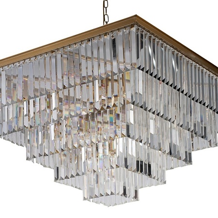 10019/800S Подвесная люстра LOFT IT Prism Clear - фото