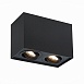 Светильник потолочный Черный GU10 2*50W L181xW100xH123 220V Без ламп ST109.407.02 - фото
