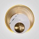 Бра Ginger &Amp; Jagger Pearl Wall Lamp Round Gold Imperiumloft 144378-22 - фото