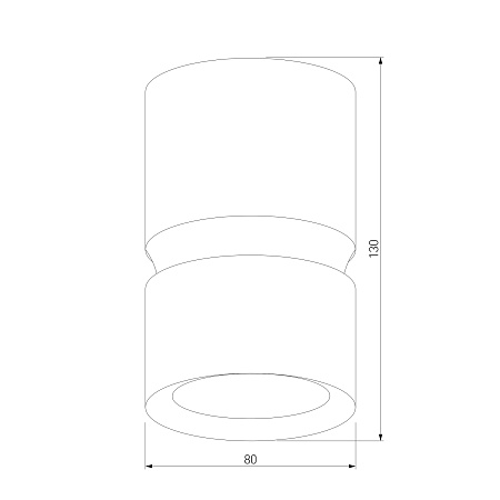 Светильник потолочный светодиодный 12W 4000К белый/чёрный 25049/LED Elektrostandard - фото