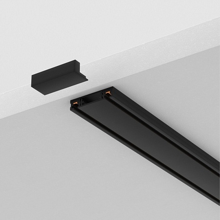 Шинопровод 1м Radity накладной черный - фото