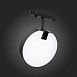 Магнитный трековый светильник Черный LED 1*15W 3000K 760Lm Ra>80 120° IP20 L150xW28xH21 ST359.436.15 - фото