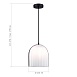 Светильник подвесной ST-Luce Черный/Белый E27 LED 1*7W SL1302.403.01 - фото