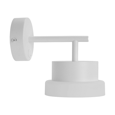 Светильник настенный Feron HL4600  OPAL 12W, 230V, GX53, белый - фото