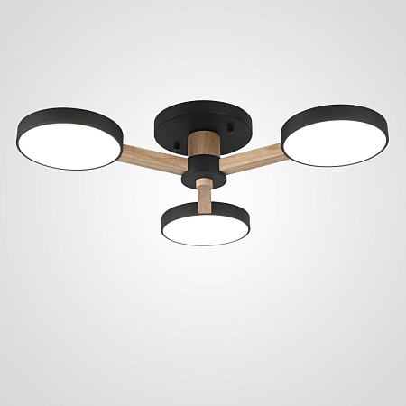 Потолочная Люстра Turna 3 Black Imperiumloft 178331-26 - фото