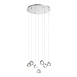 Светильник подвесной ST-Luce Хром/Прозрачный с пузырьками воздуха LED 7*3W 3000K SL6017.101.07 - фото