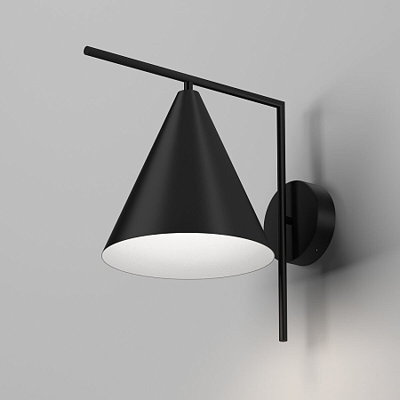 Светильник садово-парковый со светодиодами Bevel 35184/D черный Elektrostandard - фото