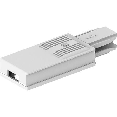 Cоединитель - коннектор для шинопровода, белый, LD1012 - фото