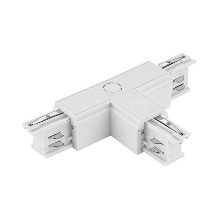 Т-образный токоподвод левый 2 для трехфазного шинопровода ST-Luce Белый ST030.509.16L2 - фото