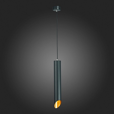 Светильник подвесной Черный GU10 1*50W IP20 D60xH400 220V Без ламп ST152.413.01 - фото