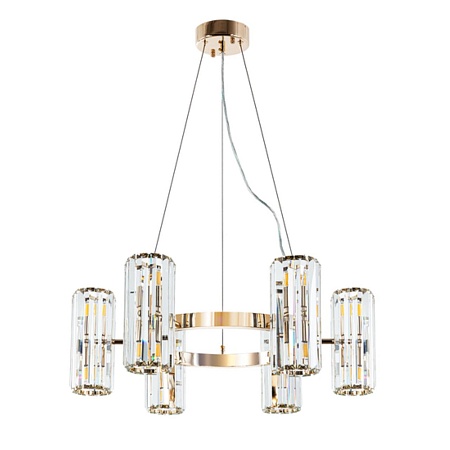Подвесная люстра Arte Lamp SANTORINI A1049SP-12GO - фото