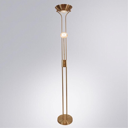 Торшер Arte Lamp DUETTO A4329PN-2PB - фото