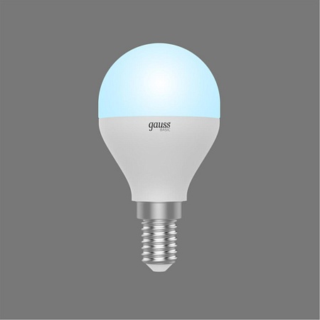 Светодиодная лампа Gauss Шар 8W 690Lm 4100K E14 1053128 - фото