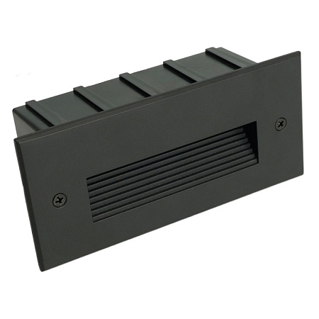 Светодиодный светильник Feron LN012 встраиваемый 5W 4000K, IP65, черный - фото