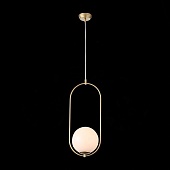 Светильник подвесной ST-Luce Золотистый/Белый E27 1*40W SL1118.203.01