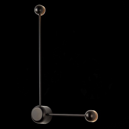 Светильник настенный ST-Luce Черный/Черный LED 2*4W 4000K SL6003.401.02 - фото