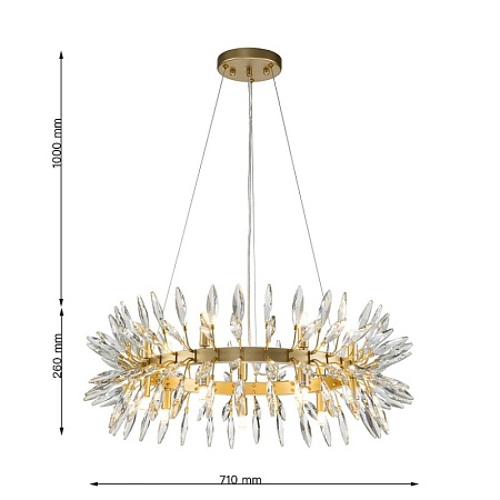 Подвесная люстра Favourite 4058-14P - фото