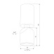 Светильник накладной поворотный светодиодный Spot 8W 4000K черный 25106/LED Elektrostandard - фото