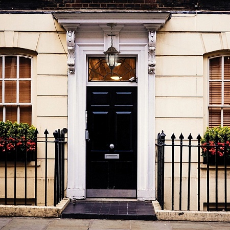 Светильник садово-парковый Feron PL6306 столб, шестигранный 60W E27 230V, черное золото - фото