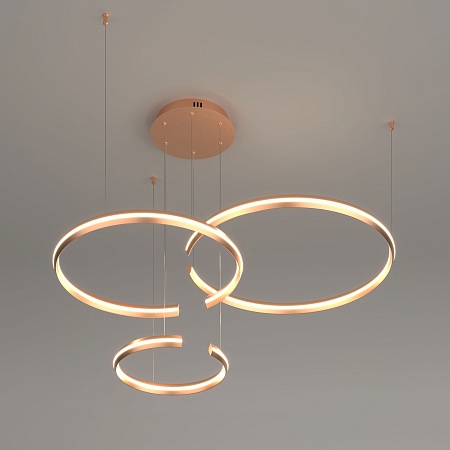 Подвесной светильник Eurosvet 90180/3 золото - фото