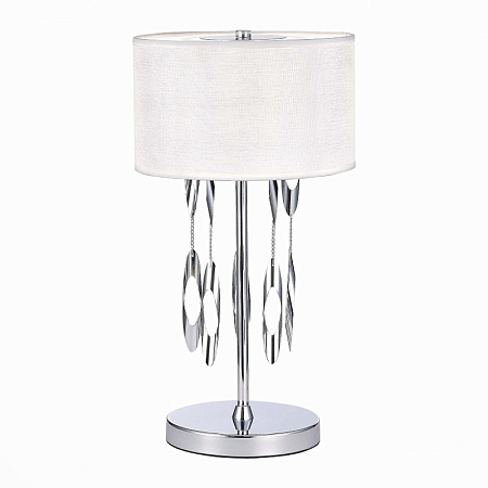 Прикроватная лампа ST-Luce Хром/Белый E14 1*60W SL1353.104.01 - фото