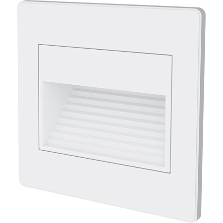 Светодиодный светильник Feron LN13/JD13 встраиваемый 1W 3000K белый - фото