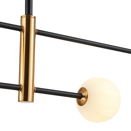 Светильник потолочный Черный, Бронза/Белый G9 4*5W SLE220103-04 - фото