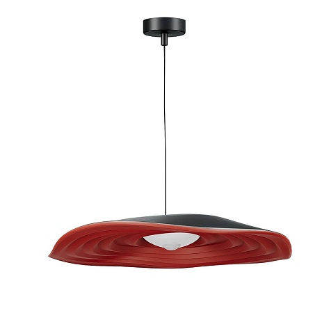 Светильник подвесной ST-Luce Черный/Черный, Оранжевый LED 1*12W 3000K SL6208.411.12 - фото