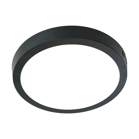 Светодиодный светильник Feron AL504 накладной 18W 4000K черный - фото